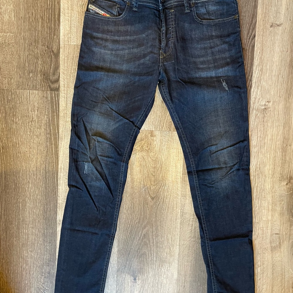 Diesel Men's Deep Indigo Skinny Jeans